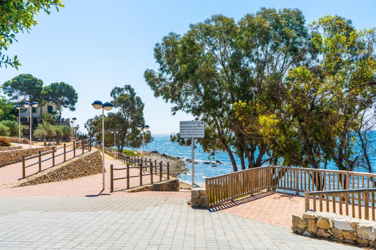 Primera Linea De Mar Con Piscina, Gimnasio Y Parking 2 Hab Y 2 Banos Villajoyosa Exterior foto